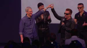 u2 apple tim cook